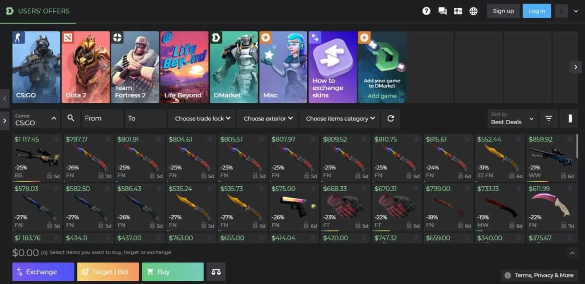 DMarket é confiável? Leia antes de comprar sua Skin de CSGO