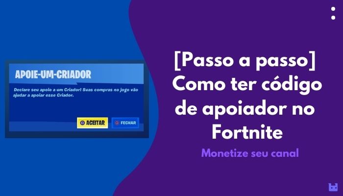 Forsetes - Segue mais um código de Fortnite Brasil para vocês 😉